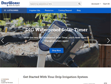 Tablet Screenshot of dripworks.com